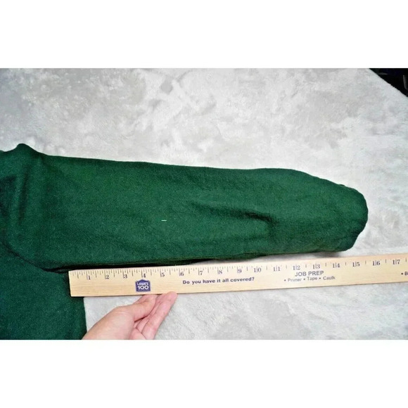 Vintage Perry Landhaus Wool Trachten Blazer Green Peasant Jacket Size 40 / US 12 - Picture 7 of 15